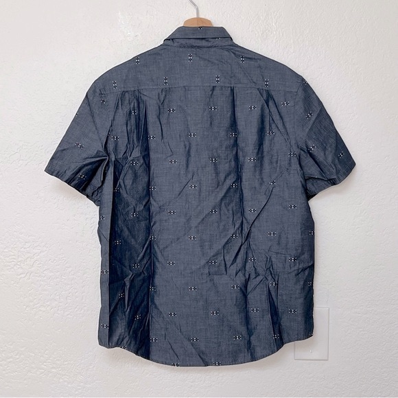 Original Penguin Gray Heritage Slim Fit Button-Down Pocket Short Sleeve Tee, XL - Picture 4 of 4